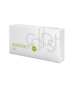 Материал коллагеновый рассасывающийся "КОЛЛОСТ"-гель 7%, 1,5 см3